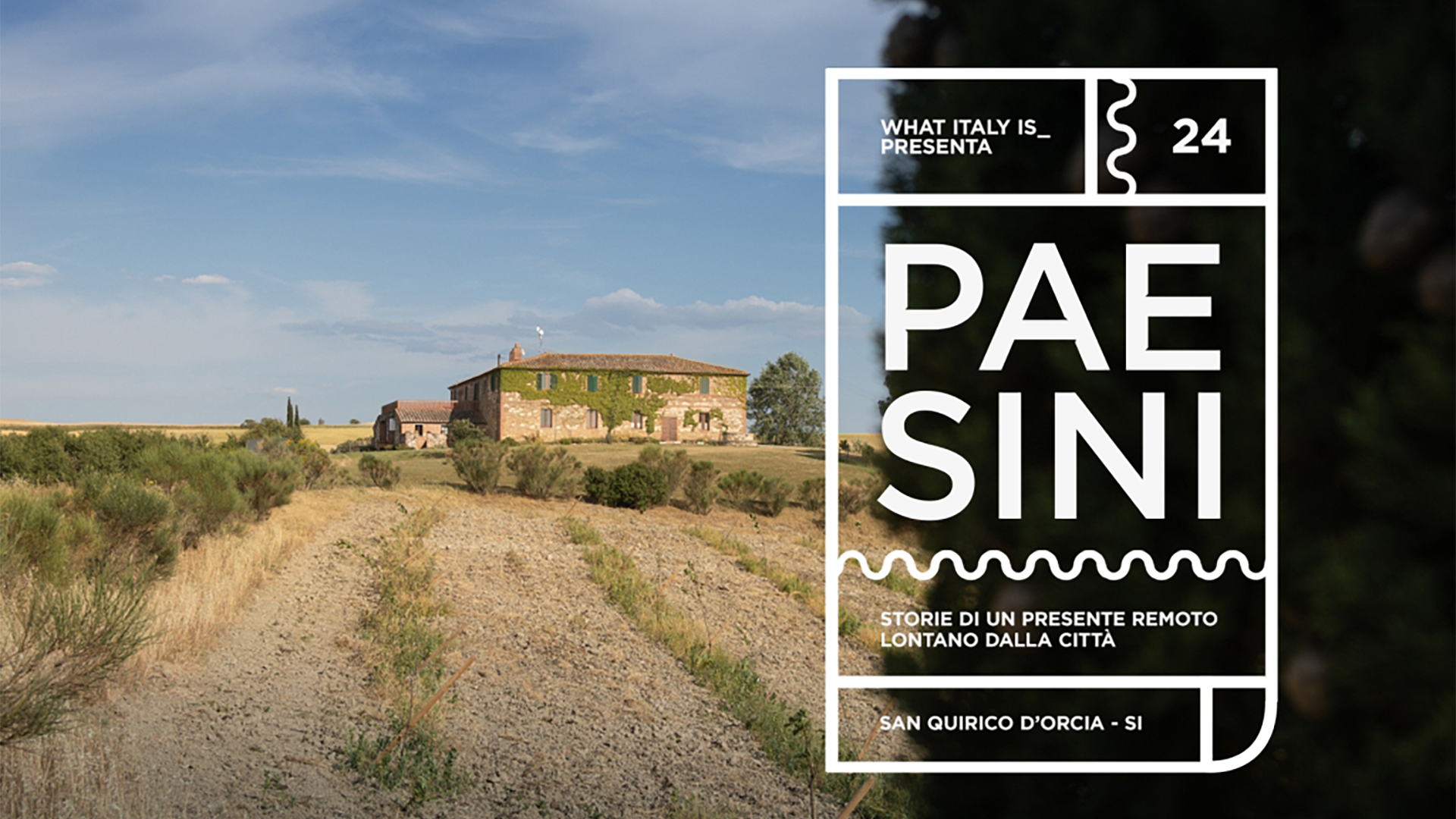 “Paesini”, internet per raccontare il territorio della Val d’Orcia
