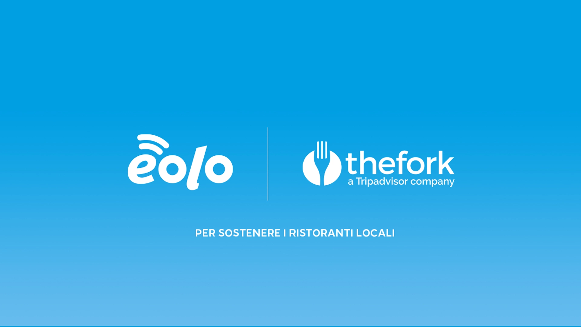 EOLO più con TheFork a supporto dei ristoratori dei piccoli comuni