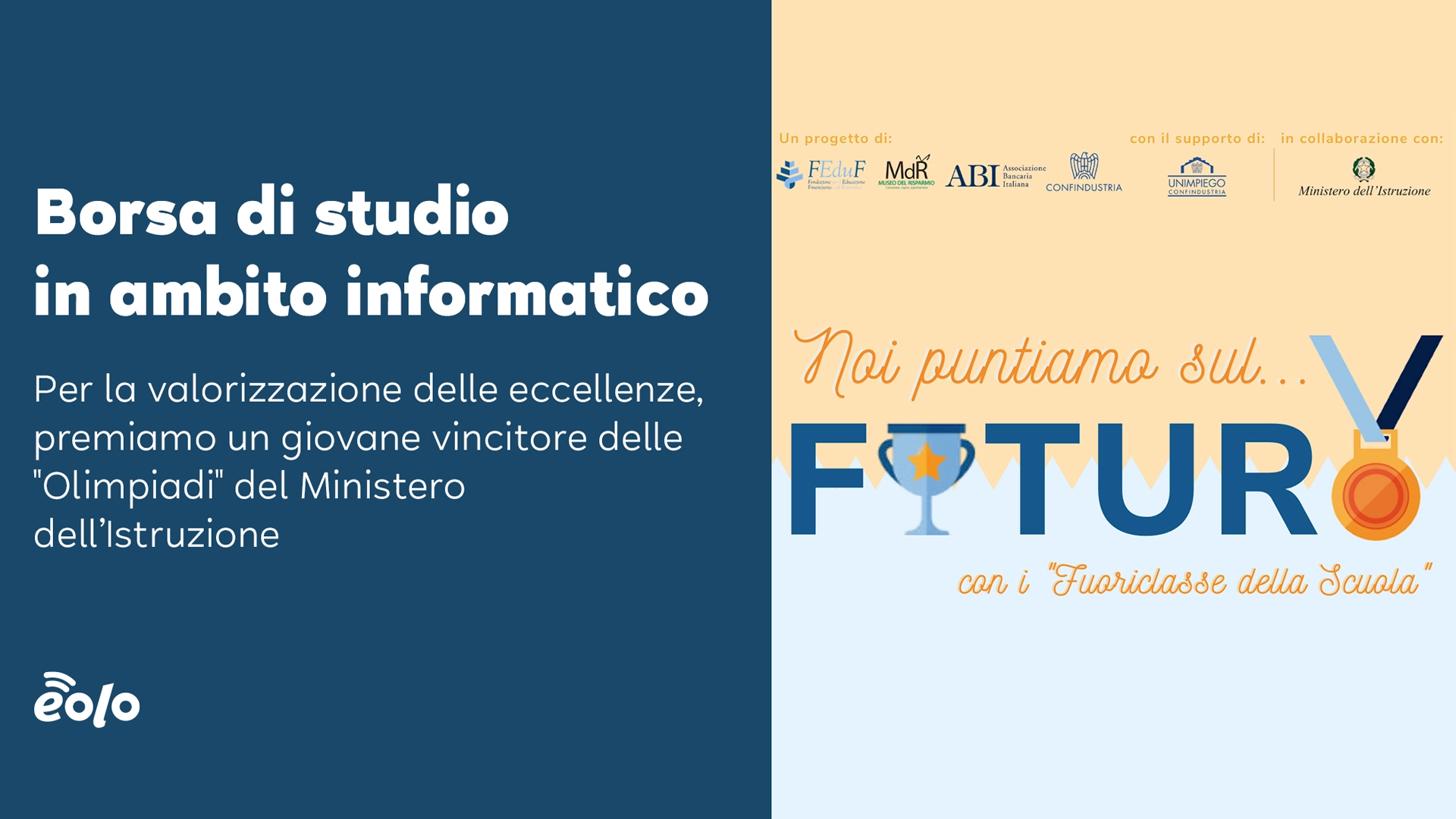 Una borsa di studio dedicata ad un giovane talento informatico