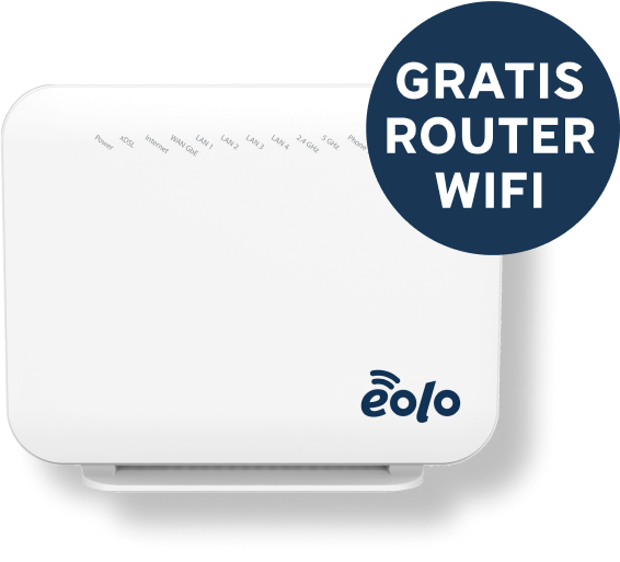 Gratis router wifi