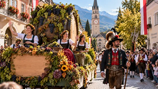 La Festa dell’Uva: musica, sapori e tradizioni altoatesine La Festa dell’Uva: musica, sapori e tradizioni altoatesine