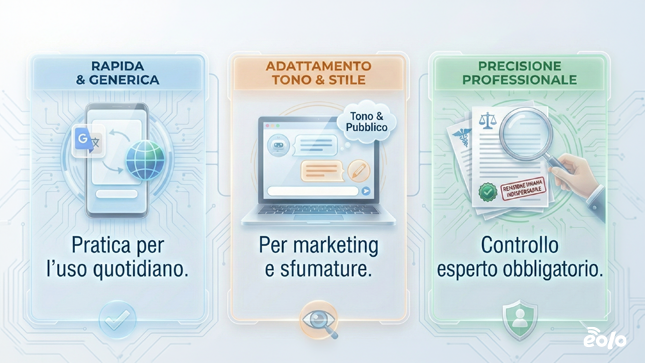 diversi traduttori diversi traduttori