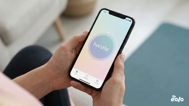 app di mindfullness su telefono