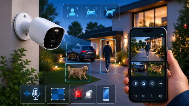 Funzioni smart e rilevamento AI Funzioni smart e rilevamento AI