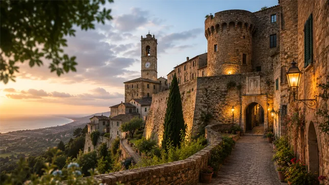 Il castello e il centro storico