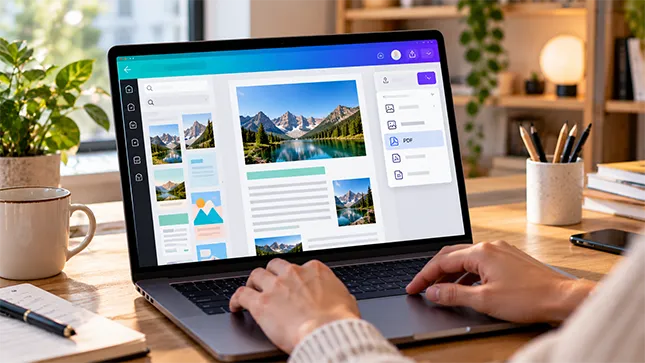 Come creare un PDF con Canva
