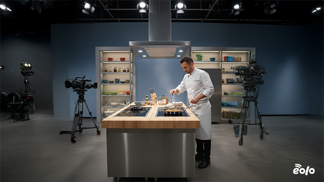 cuoco partecipa a programma culinario cuoco partecipa a programma culinario