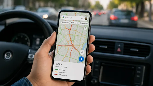 Come funziona il traffico su Google Maps Come funziona il traffico su Google Maps