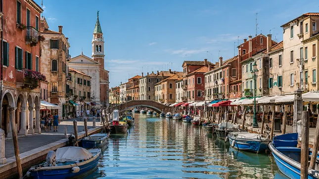 Chioggia (Veneto), la laguna senza la calca di Venezia