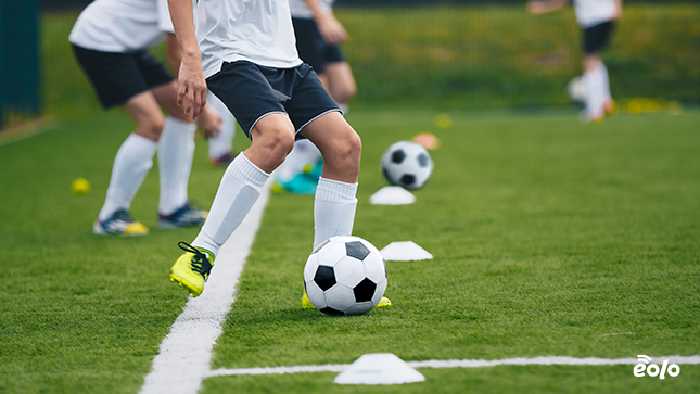calciatori in campo