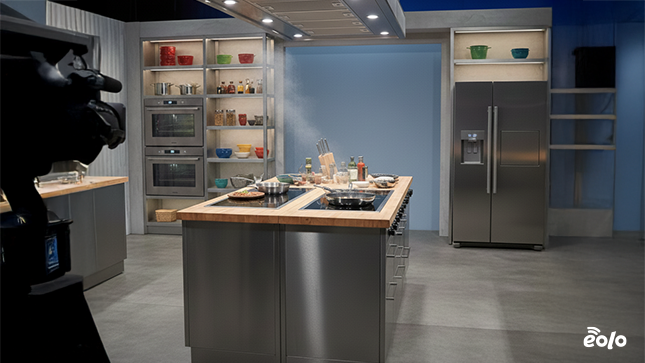 set show televisivo culinario set show televisivo culinario