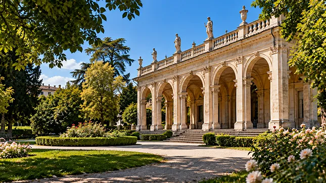 La Loggia Valmarana nei Giardini Salvi