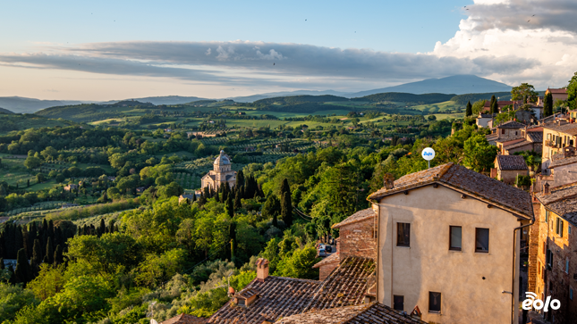 antenna eolo paesaggio