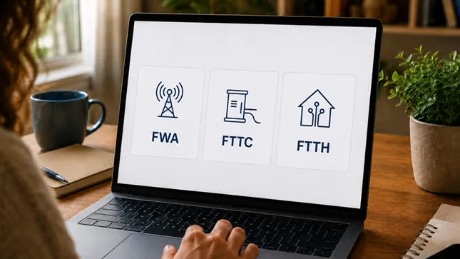 Quale tipo di connessione è disponibile al tuo indirizzo?