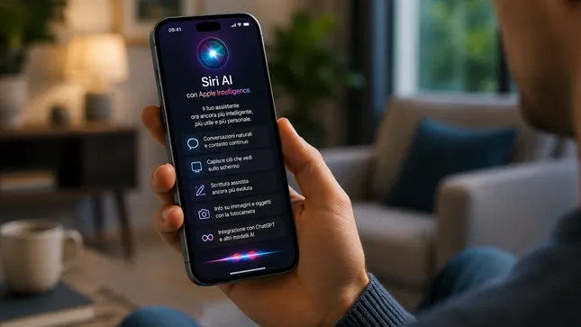 Siri AI: come cambia l'assistente con Apple Intelligence Siri AI: come cambia l'assistente con Apple Intelligence