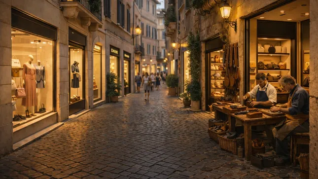 Shopping a Roma: dalle grandi firme alle botteghe artigiane Shopping a Roma: dalle grandi firme alle botteghe artigiane
