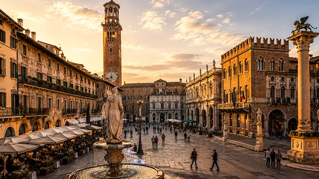 Piazza delle Erbe e Piazza dei Signori